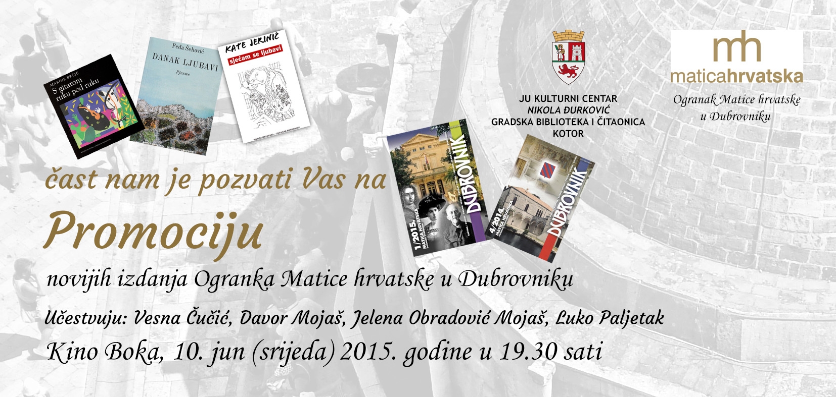 Promocija novijih izdanja Ogranka Matice hrvatske